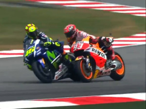 Marquez Rossi Clash